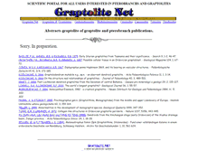 Tablet Screenshot of abstracts.graptolite.net